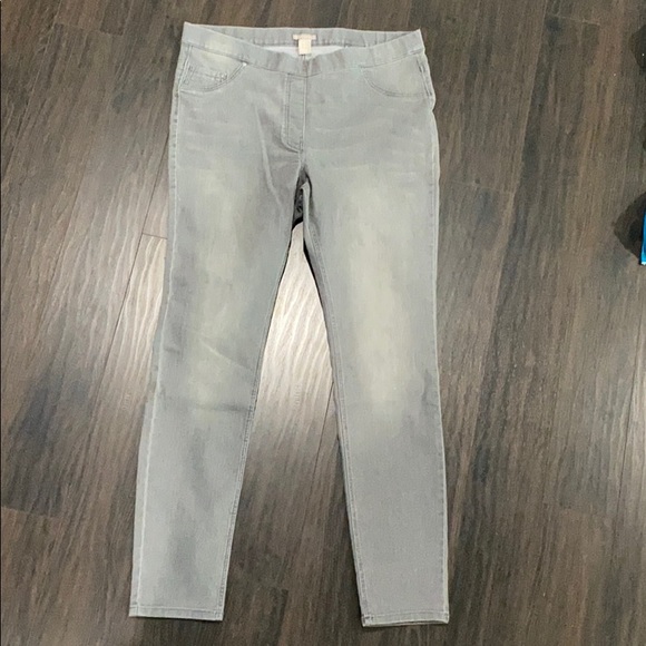 h and m grey jeans